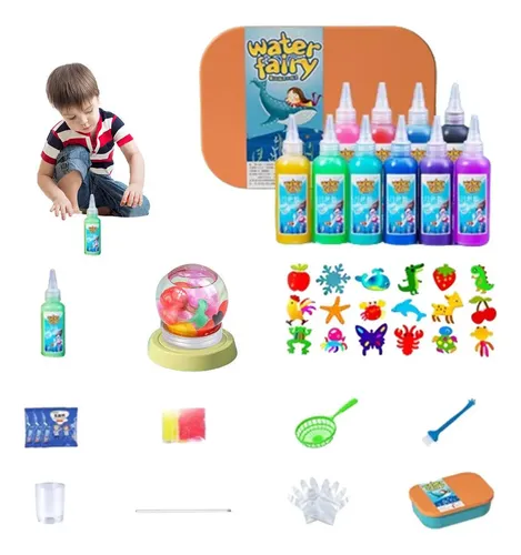 Juego De Juguetes De Elfo De Agua Con 12moldes De Forma Rosa | Meses Juego De Juguetes De Elfo De Agua Con 12moldes De Forma Rosa | Meses