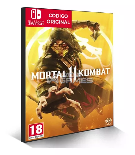 Jogo Switch Mortal Kombat 11 Código