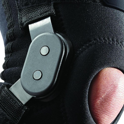 Kit de 2 rodilleras ortopédicas, férula ajustable de neopreno de primera calidad