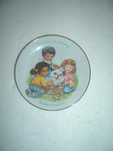 Plato  Conmemorativo De Porcelana