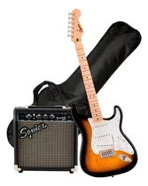 Comprar Pack De Guitarra Eléctrica Squier Sonic Strato. Sunburst