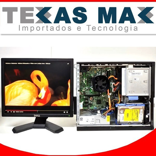 Kit Computador Dell I3 Ddr3+ Monitor 17+mouse+teclado (Usado)