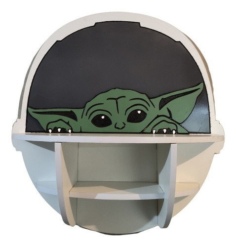 Librero Star Wars De Baby Yoda (grogu)