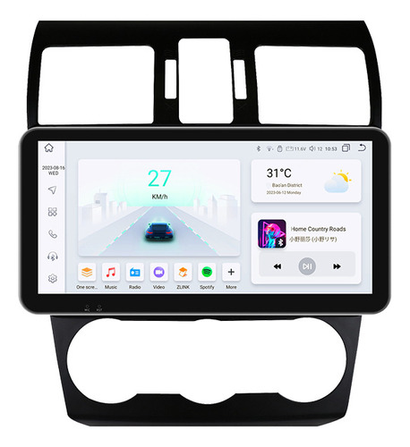 Estéreo Carplay 4+32g Para 2012-2015 Subaru Forester