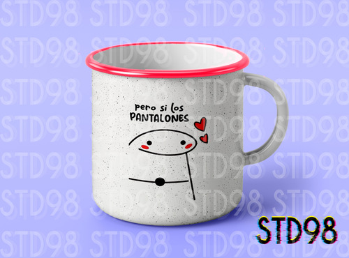 Taza Premium Tipo Peltre Flork