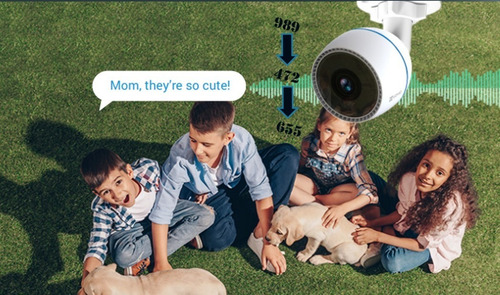 Ezviz Cámara Ip Wifi Exterior Audio C3w Cs-cv310 (a0-1b2wfr)