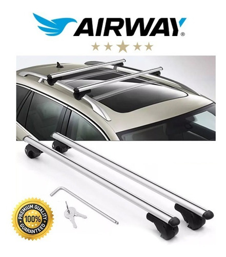 Imagen 3 de 10 de Porta Equipaje Autos Aluminio Stepway Tracker Suran