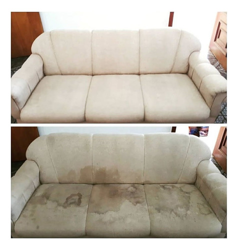 Kit Lavagem E Impermeabilização De Sofa Carro + Aspirador! Cor Preto 127v
