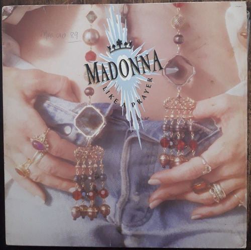 Lp Vinil (vg+) Madonna Like A Prayer Ed Br 1989 C/enc