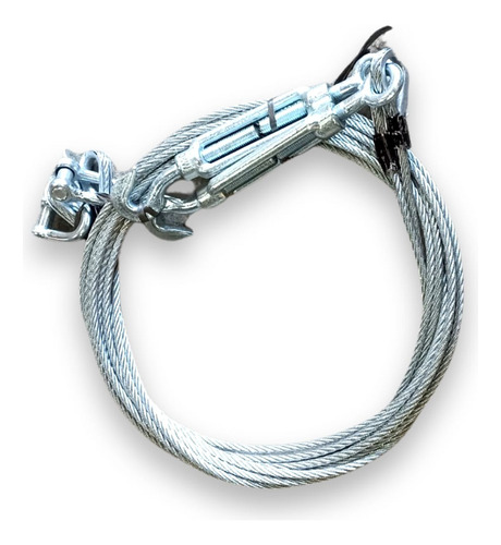 150 Metros Cabo De Aço Galvanizado 1/2 13mm 6x19 P/ Tirolesa
