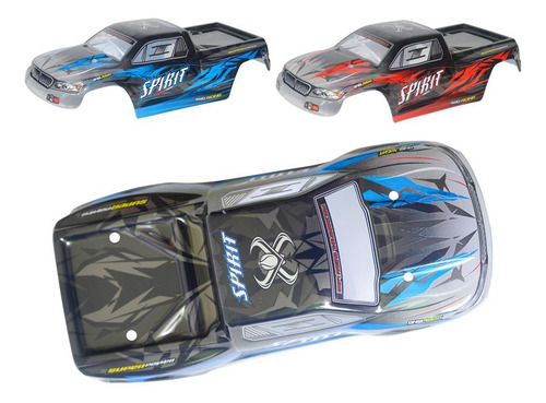 Rc Car Shell Rojo Los 25.5x11x7cm