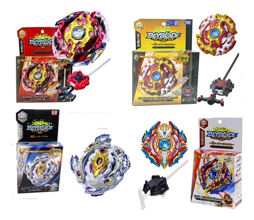 Beyblade Batallas - Trompos Explosivos X4 