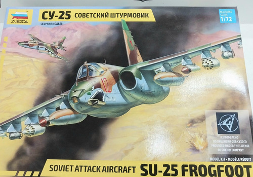 Shukoi Su 25 1/72 Maqueta Zvezda P Armar