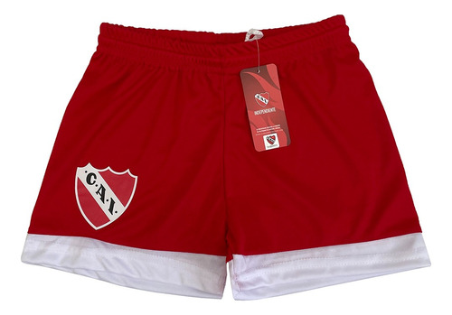 Short De Fútbol Niño Fan Independiente Con Licencia Oficial