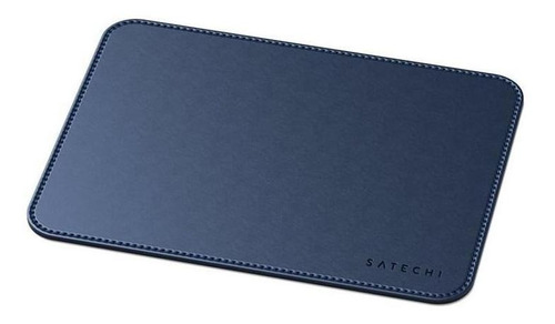 Mouse Pad Satechi Em Couro Azul 24x19cm St-elmpb