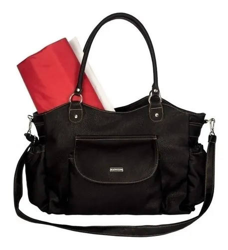 Bolso maternal cuero sale