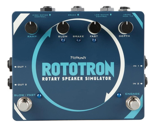 Pigtronix Rss Rototron Rotary Speaker Effect Pedal Efecto Gu