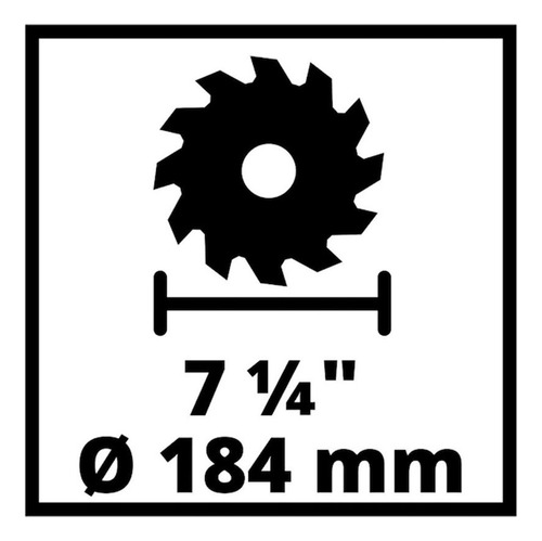 Sierra Circular Einhell Tc-cs 1410/1