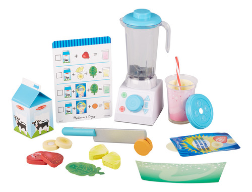 Melissa & Doug, Set De Juego Para Hacer Smoothies