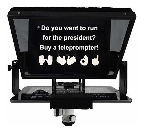 Teleprompter Kit Telemetraje Para Tablet Ajustable