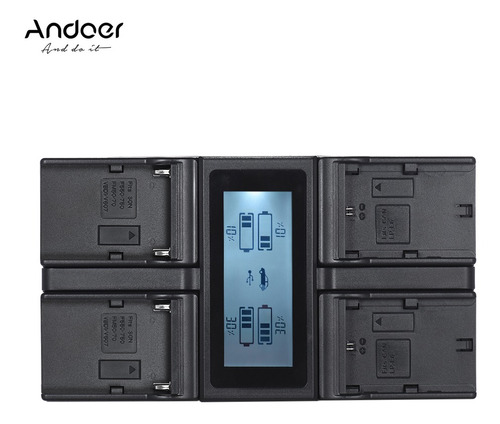 Andoer Lp-e6 Lp-e6n Np-f970 - Batería Para Cámara Digital