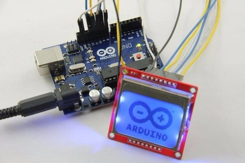 Módulo Display Lcd Gráfico Nokia 5110 - Arduino, Pic, Avr