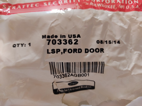 Cilindro Puerta Ford F150/f250/f350 98/08 Nuevo/original.