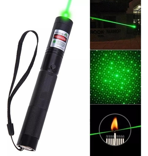 Puntero Laser Verde 2000mw Astronomico Bateria - Envio Inclu