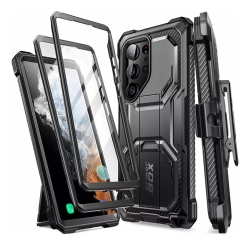 Funda Armorbox I-blason Para Galaxy S23 Ultra