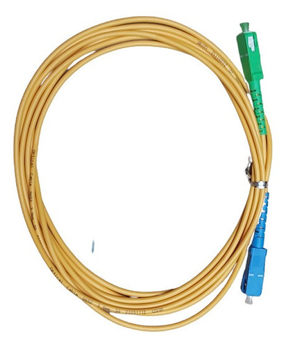 Patchcord Fibra Optica Sc/upc-sc/apc Sm Pvc 3 Metros