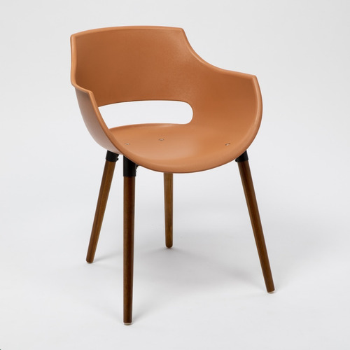 Imagen 3 de 3 de Silla De Comedor Frida Wood Colors | Contado