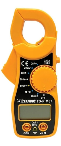 Pinza Amperometrica Mini Ac Pronext 400a Tester