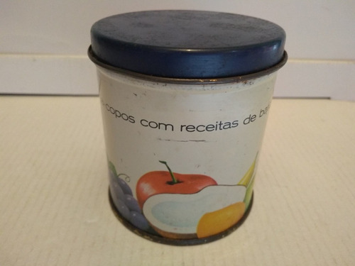 Antiga Lata De Leite Condensado Moça Com Receitas (Usado)