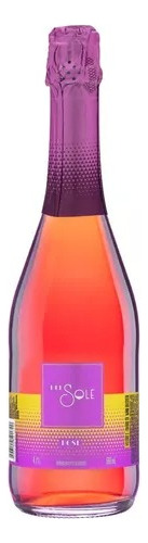 Champanhe Filtrado Collina Del Sole Rosé Doce Garrafa 660ml 