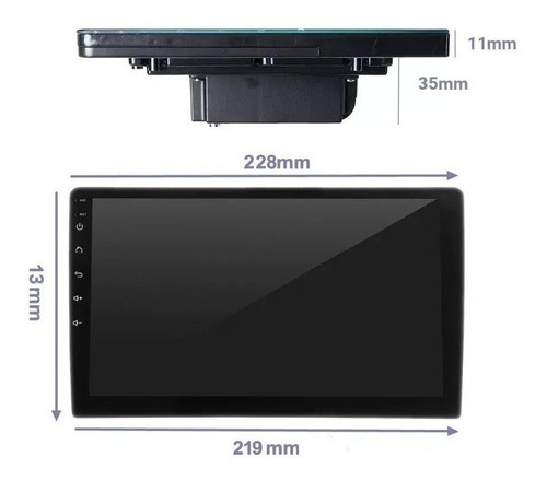 Radio Reproductor Mp5 Touch Foton Midi Cargo