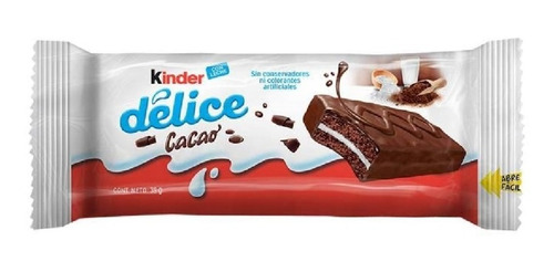 Imagen 4 de 6 de Kinder Delice 10 Pzas 390g