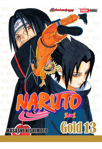 Naruto Gold Edition Manga Panini Español Por Tomo (13-14)