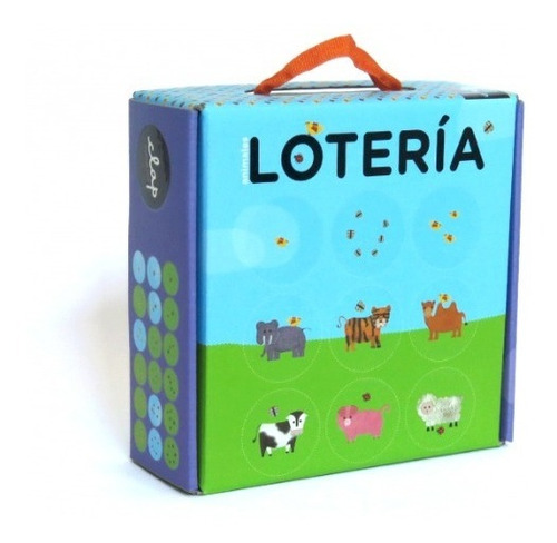 Juego Loteria Bingo 54 Fichas Animales Y Bichos 6 Tableros 