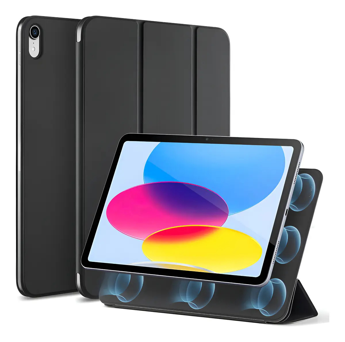 【インドリ】iPad Air 第4世代 ケース&Apple Pencil Capa Case Magnética P/ iPad Air 4 E 5 Protege Apple Pencil Cor