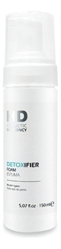 Hd Detoxifier Espuma 150 Ml *dermolimpiador *hidra Momento de aplicación Día/Noche Tipo de piel Todo tipo de piel