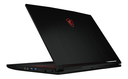 Imagen 3 de 6 de Notebook gamer MSI Thin GF63 negra 15.6", Intel Core i5 9300H 8GB de RAM 256GB SSD, NVIDIA GeForce GTX 1650 1920x1080px Windows 10 Home