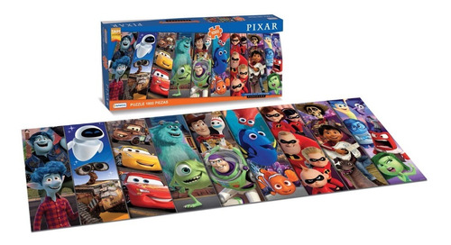 Rompecabezas Gigante Disney Pixar 1000 Pzs Tapimovil E.full 