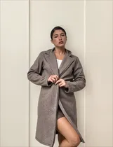Comprar Sobretodo Tapado Saco Paño Largo Basico Moda Dama Pinterest