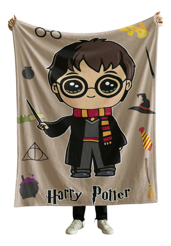 Cobija Frazada Manta Suave Yo Soy La Loca De Los Perros Harry Potter Frazada Ligera 110x160cm