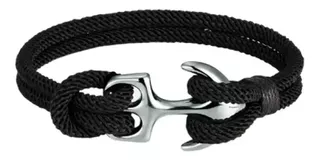 Pulsera De Cuerda Y Titanio Para Hombre