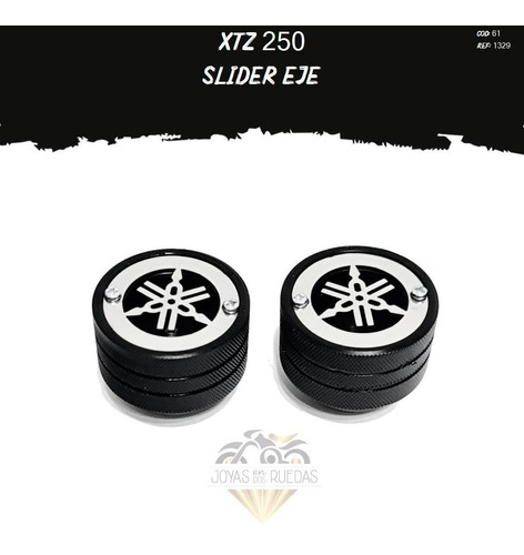 Spools Sliders Eje Partes Lujo Moto Xtz 250