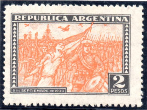 Argentina 1930. 2 Pesos Revolución De 1930, Nuevo