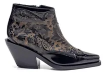 Comprar Botas Moro Botinetas  Saverio Di Ricci 24ib7506 Cuero Negro