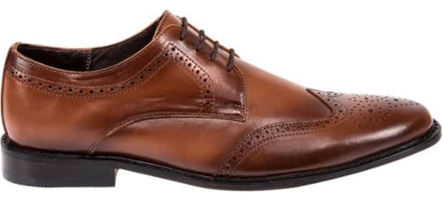 Zapato Vestir Derby Don Carleone 314 Camel Hombre