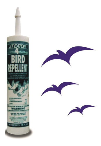 Imagen 1 de 2 de Palomas, Gel Repelentepara Aves 4thebirds, No Tóxico